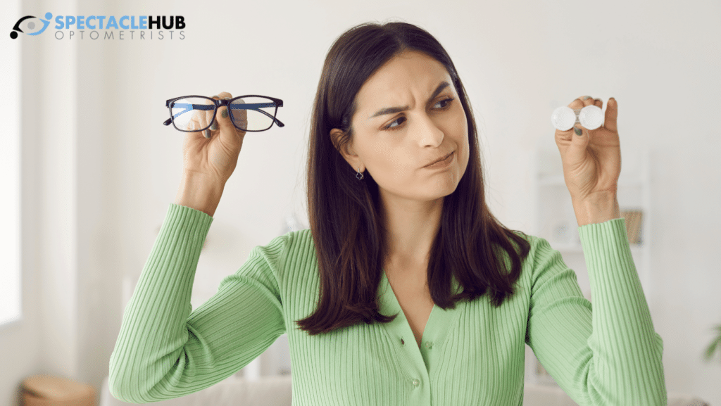 Spectacle Hub Optometrists orthokeraology contact lenses Melbourne and Geelong