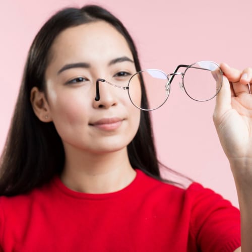 Lens Replacement Over New Glasses